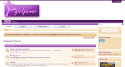 Desktop Screenshot of girlpowerforum.com